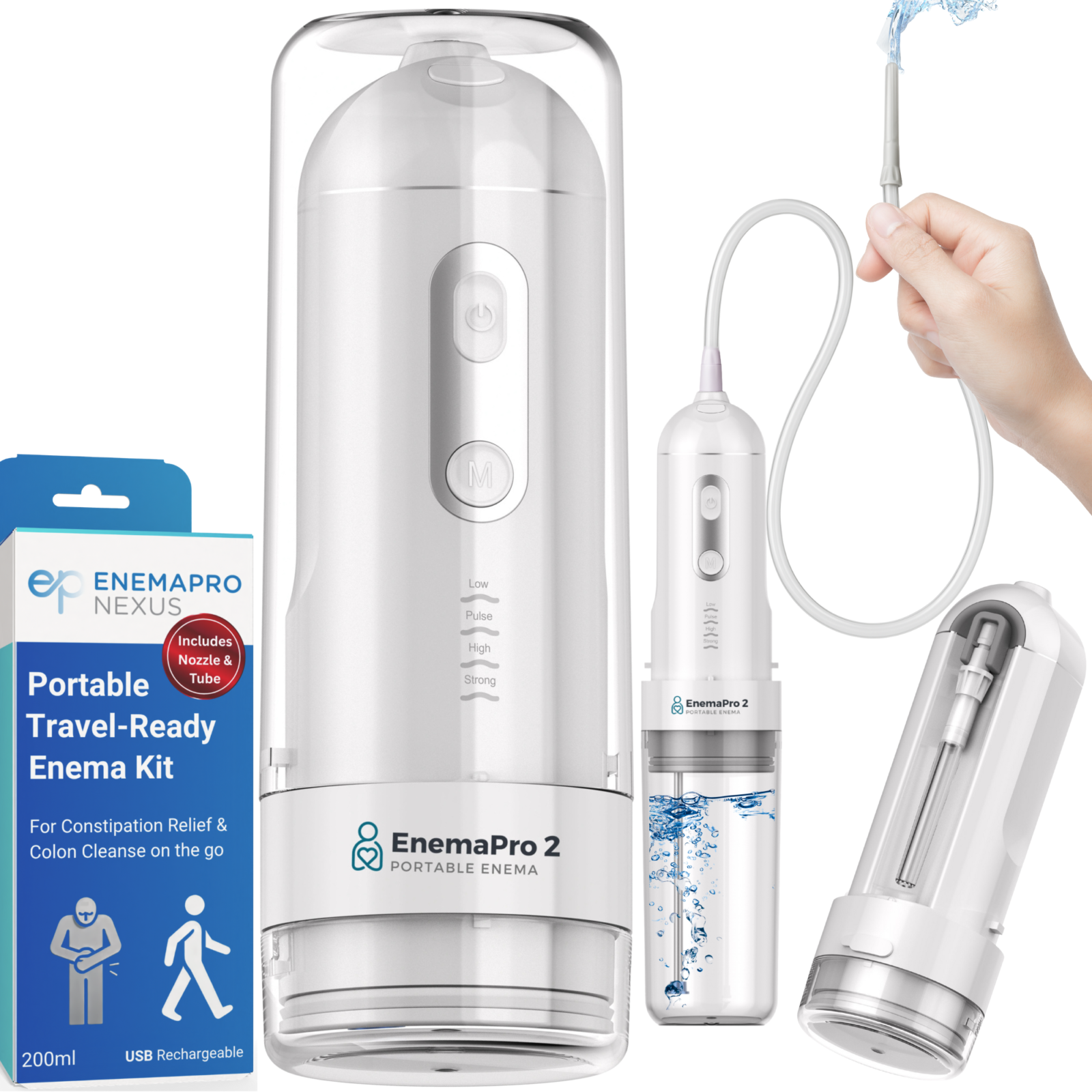 EnemaPro 2 Classic White